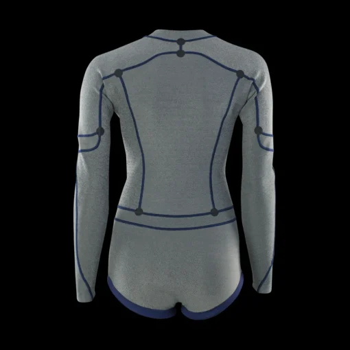 Damen Neoprenanzug Amaze Hot Shorty 1.5 Langarm Front Zip