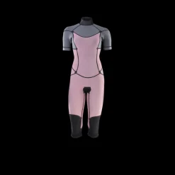 Element 3/2 Overknee Kurzarm Back Zip Neoprenanzug Damen