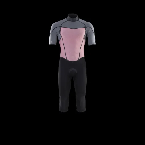 Element 3/2 Overknee Kurzarm Back Zip Neoprenanzug Herren