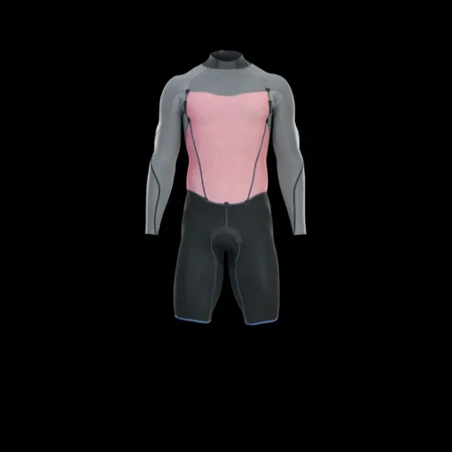 Herren Neoprenanzug Element 2/2 Shorty Langarm Back Zip