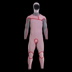 Herren Neoprenanzug Seek Amp 6/5 Hood Front Zip