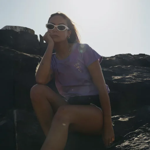 T-Shirt Stoked Kurzarm Damen
